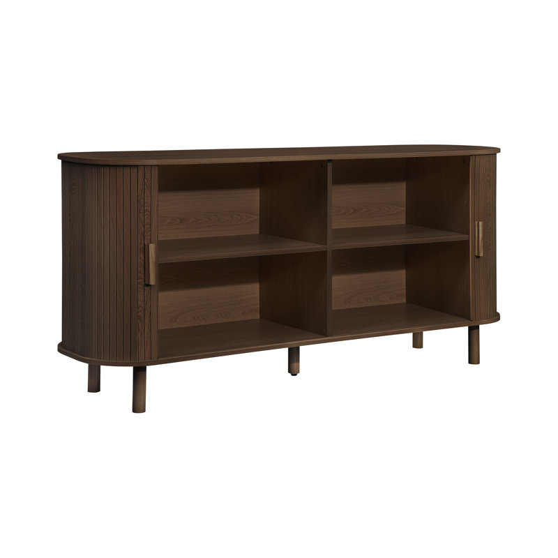 Suire 2 DOOR FLUTED SIDEBOARD, Walnut 