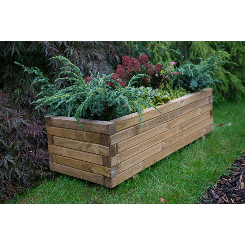 Handmade Wood Planter Box