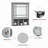 Wall Mounted Mirror Cabinet