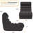 Leisure Sofa, Caterpillar Bean Bag Chair, Ergonomic Leisure Chair Single Sofa Suitable for Bedroom, Living Room, Office-101569701