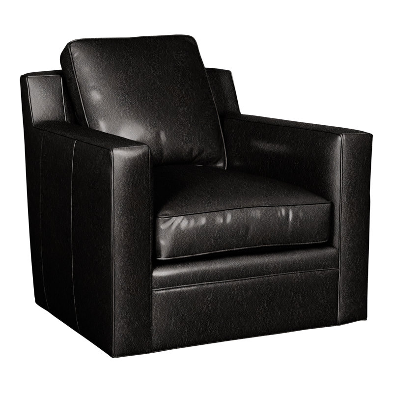 American Bungalow 36 po Hillcrest, Cuir véritable encre Ziggy
