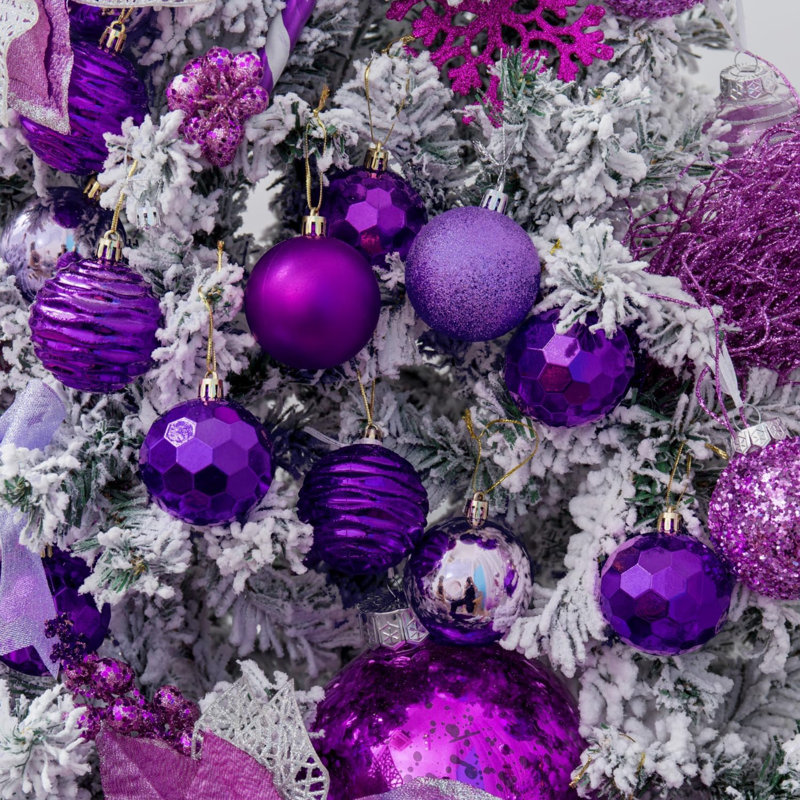 Christmas Decorative Accent, Purple