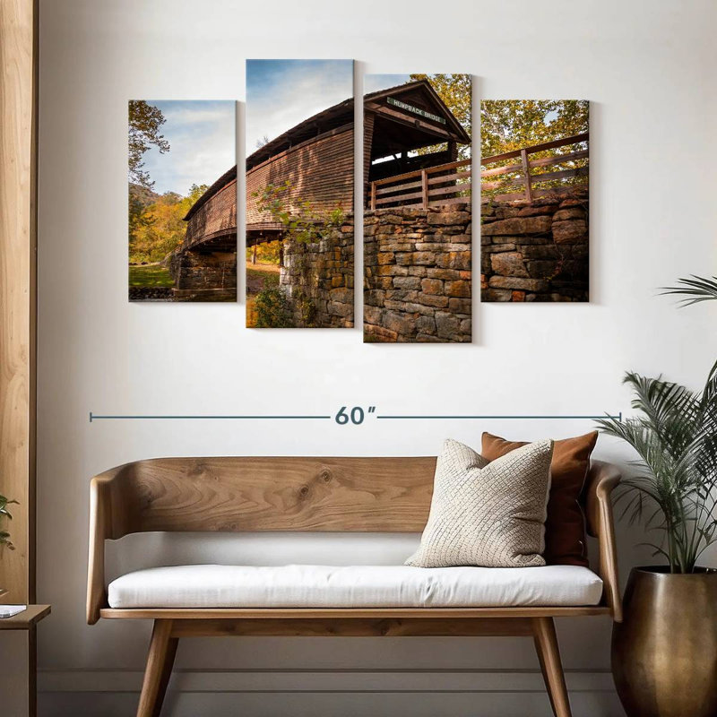 Lilie Humpback Bridge, 32" H x 52" W
