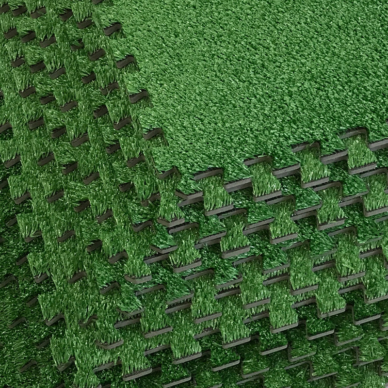 Sorbus Interlocking Floor Mat Grass