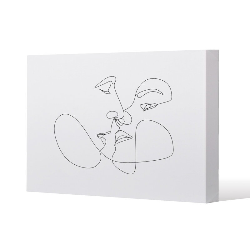 No Title by Andrew Lee - Wrapped Canvas Print