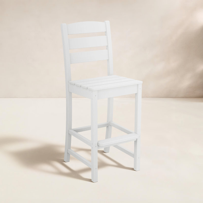 Chaise de bar Lakeside, Blanc