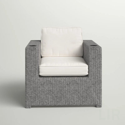 Fauteuil club Aviara - gris, fauteuil