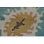 Tapis floral 9 x 12 Oushak