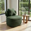 Upholstered Swivel Accent Chair-1710824903