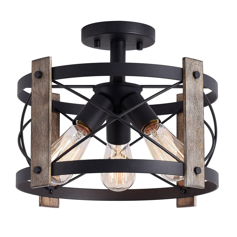 Okemia Semi Flush Mount