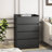 Ranjan 25.59'' 4 Drawer Dresser, Chest of Drawers Without Handle, Dresser for Bedroom 100% Waterproof, Modern Wooden Cabinet with Sturdy Frame for Living Room, Entryway, Bedroom, Hallway, Office-1176754877