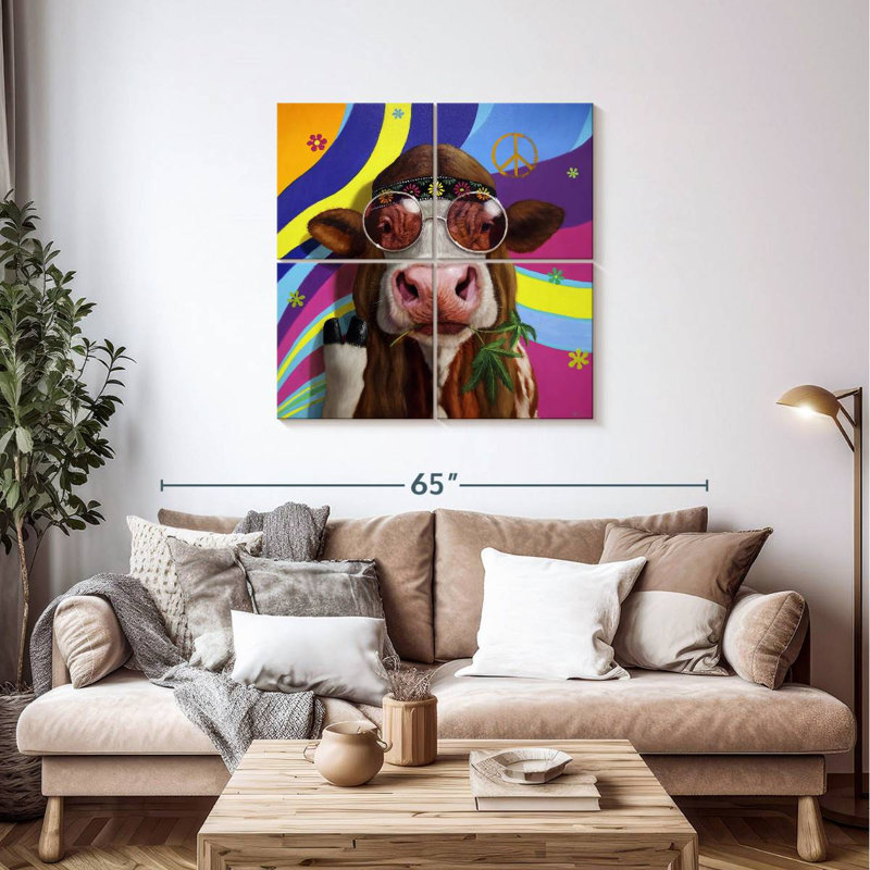 Ketti Grass Fed, 38" H x 38" W