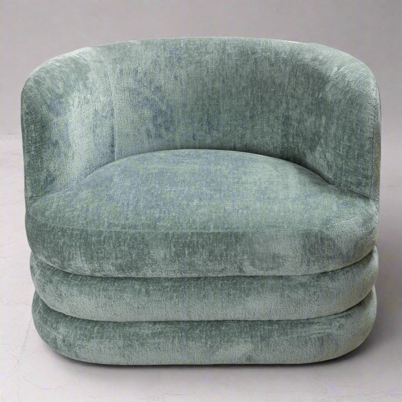 Fauteuil Mojito, Chenille bleu