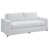 Velours blanc tourterelle