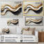 Art mural sur toile transitionnel moderne Goldern-12002557-12002554-12002532