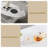 51" Luxury Oval Coffee Table with Base and Sintered Stone Top - Musical Note Shaped Base-988707058