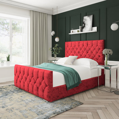 Upholstered Platform Bed