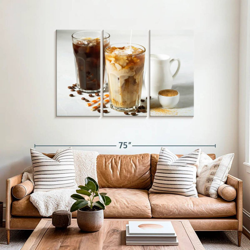 Yarlin Refreshing Cold Coffee, 36" H x 57" W