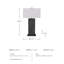 Lampe de table Woodworth
