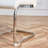 Modern Faux Leather Cantilever Dining Chairs with Chrome Base (Set of 4)-108344481-92179337-98548425