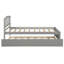 Base de lit en bois avec lit gigogne Platm Bed-1293188028