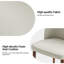 Chaise de salle à manger ergonomique Kanalu-98582703