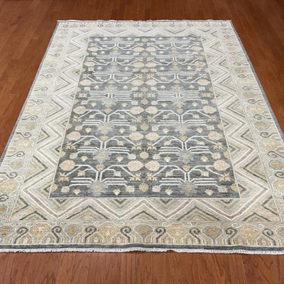 One-of-a-Kind 6'5" x 9'2" Rectangle Wool Area Rug in