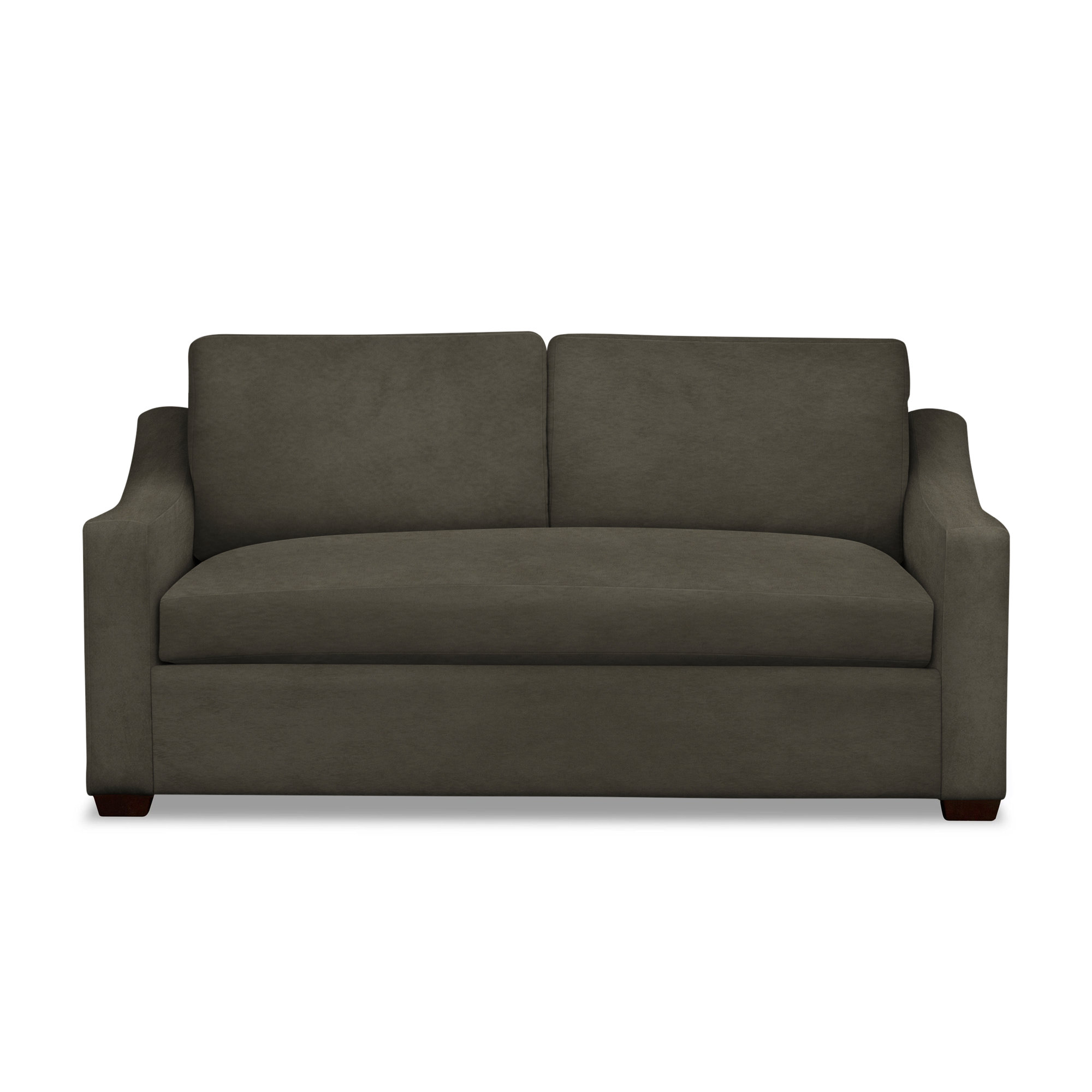 Cranbrook 78'' Upholstered Sofa, Bella Ash Performance Velvet