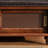 Handwoven Rattan & Leather Shoe Bench Leather Match 8 Pair Shoe Storage Bench