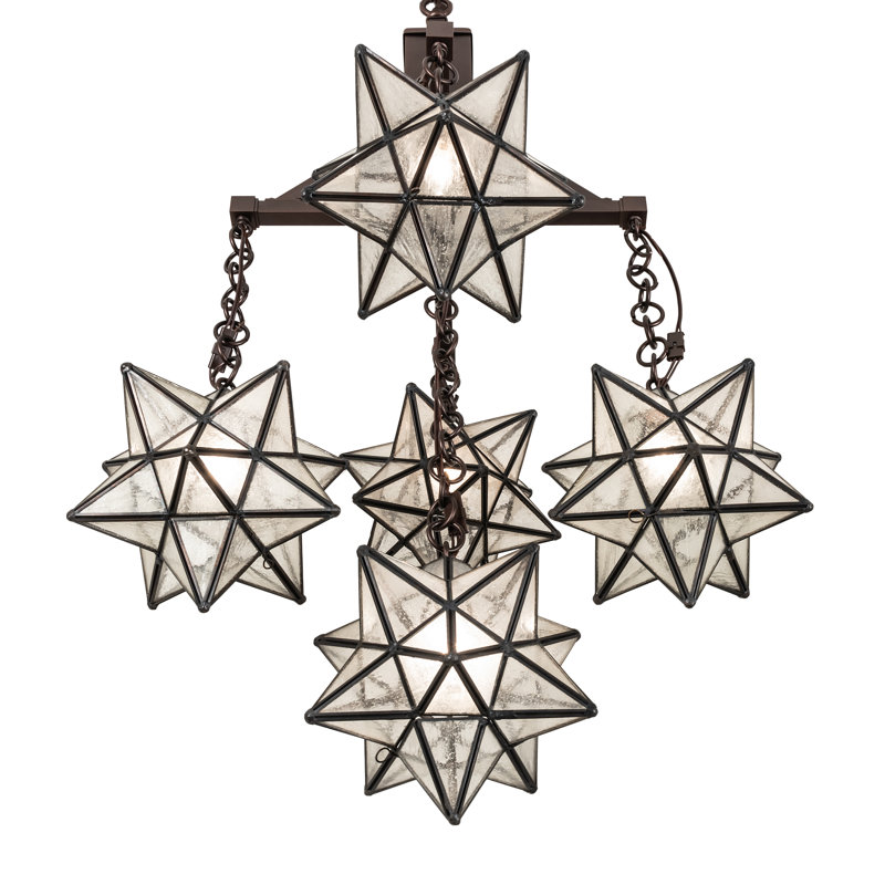 Moravian 5 - Light Chandelier