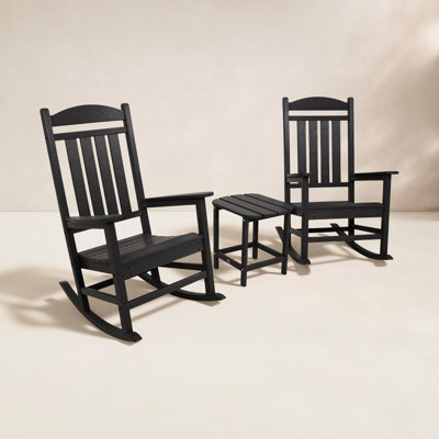 POLYWOOD® Rocker 2-Person Patio Seating Group