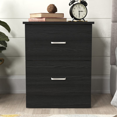 Table de chevet 2 tiroirs 23,6 po Allyannah