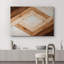 "Brown Wood Effect", motif géométrique abstrait, art moderne occidental, décoration murale, bureau sur toile-93389310-93389309