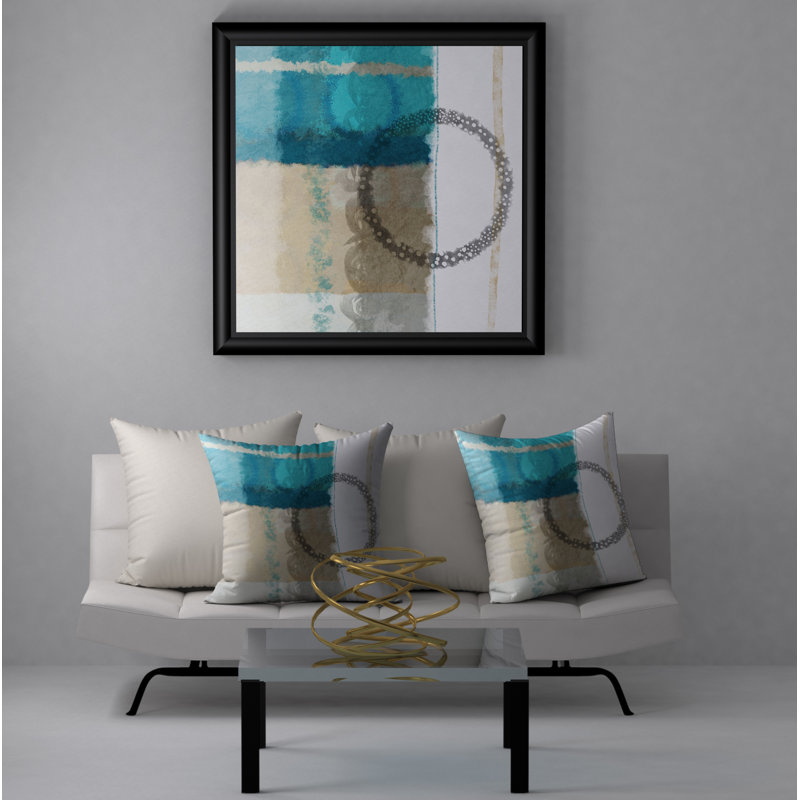 Housse de coussin carrée/insert, 24" X 24"