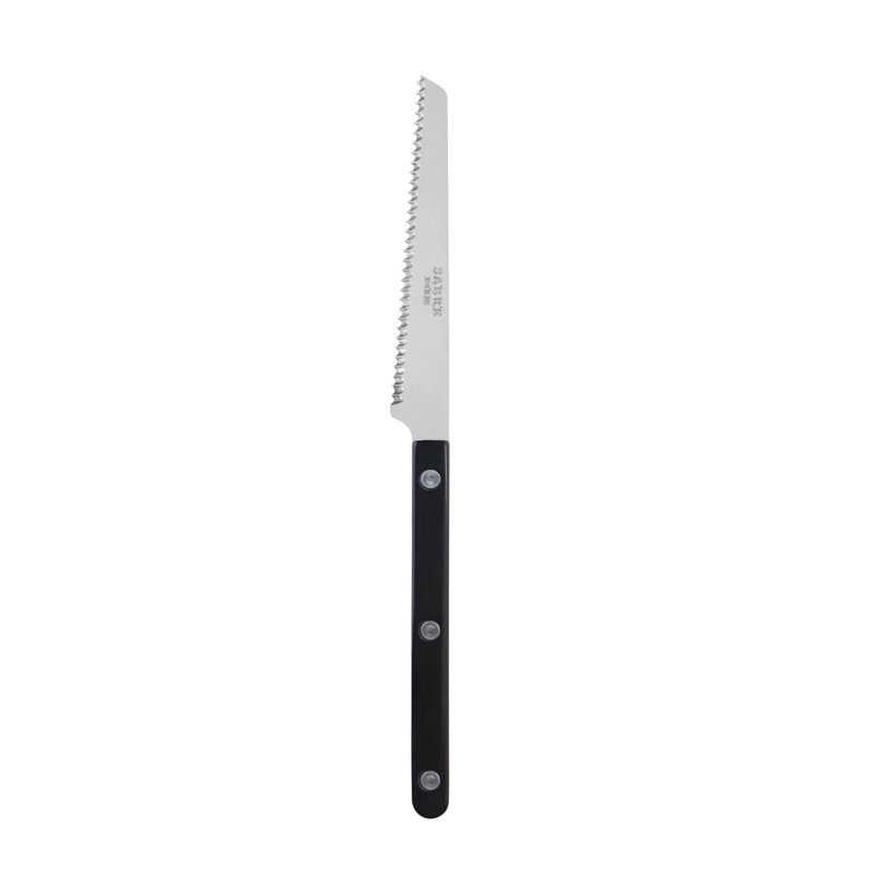 Bistrot Solid 4'' L Tomato Knife, Black
