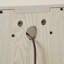 Vitrine lumineuse 2 portes avec portes en verre trempé et panneau arrière en miroir - Vitrine à tablettes réglables pour la maison ou le bureau, blanc-2098517461