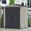 Yardmate Plus 5 ft. 7 in. W x 5 ft. 7 in. D Plastic Steep Slope Storage Shed
