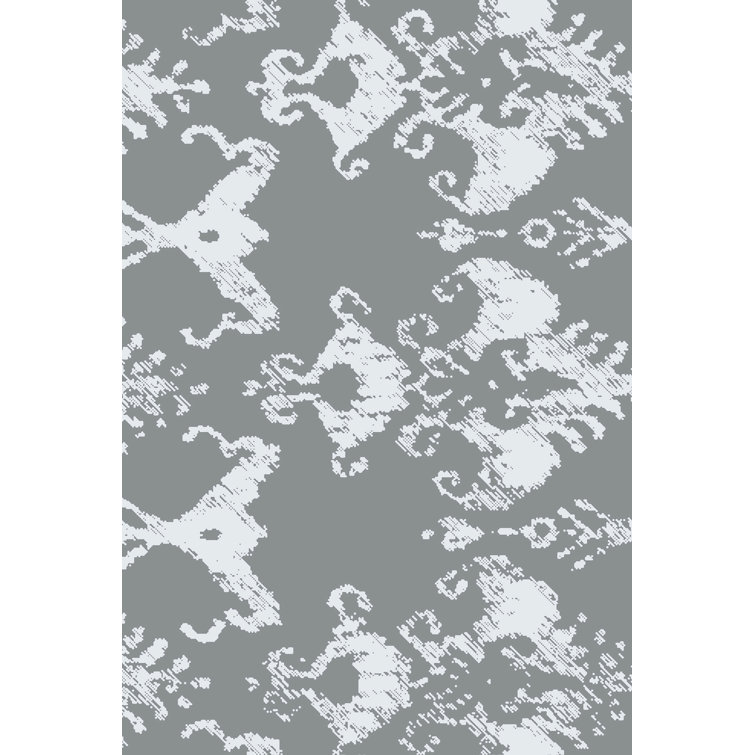 Chenille Ikat Indoor Rug
