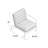 Faux Leather Armchair-1306893469