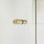 Albedo 34 in. x 58 in. Fully Frameless Glass Bathtub Shower Door-863767595