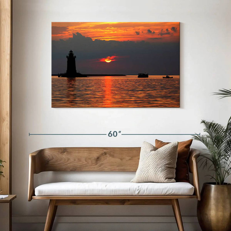 Cape henlopen lighthouse Aletra, H 30 po x l 45 po