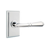Turino Round Passage (Hall & Closet) Door Lever with Rectangle Rosette