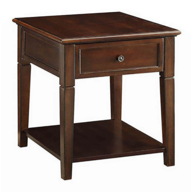 Table de bout avec tablette inférieure