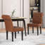 Chaise rembourrée touffetée-116119415