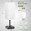 Ensemble de 2 lampes de table de chevet à intensité variable blanc-argent Minimalist-1743148802-1743148804