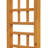 7.5FT Wood Garden Arch Trellis, Yellow