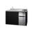 Summit Appliance All-In-One Combo Kitchens 3.2 Cubic Feet Kitchenette Mini Fridge with Freezer-59745991