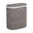 Handwoven Double Lidded Oval Hamper Sorter-800467177