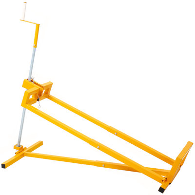 Easy Lawn Mower Lift For Riding Tractors , 800 Lbs Capacity Lawn Tractor Lifter, Ride-On Mower, Cleaning Aid, Universal, Lawn Tractor Lift, Lawn Tractor + 45° Tilt Adjustable, Yellow