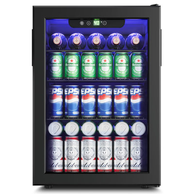 Mini réfrigérateur à vin 24 bouteilles pour 95 canettes